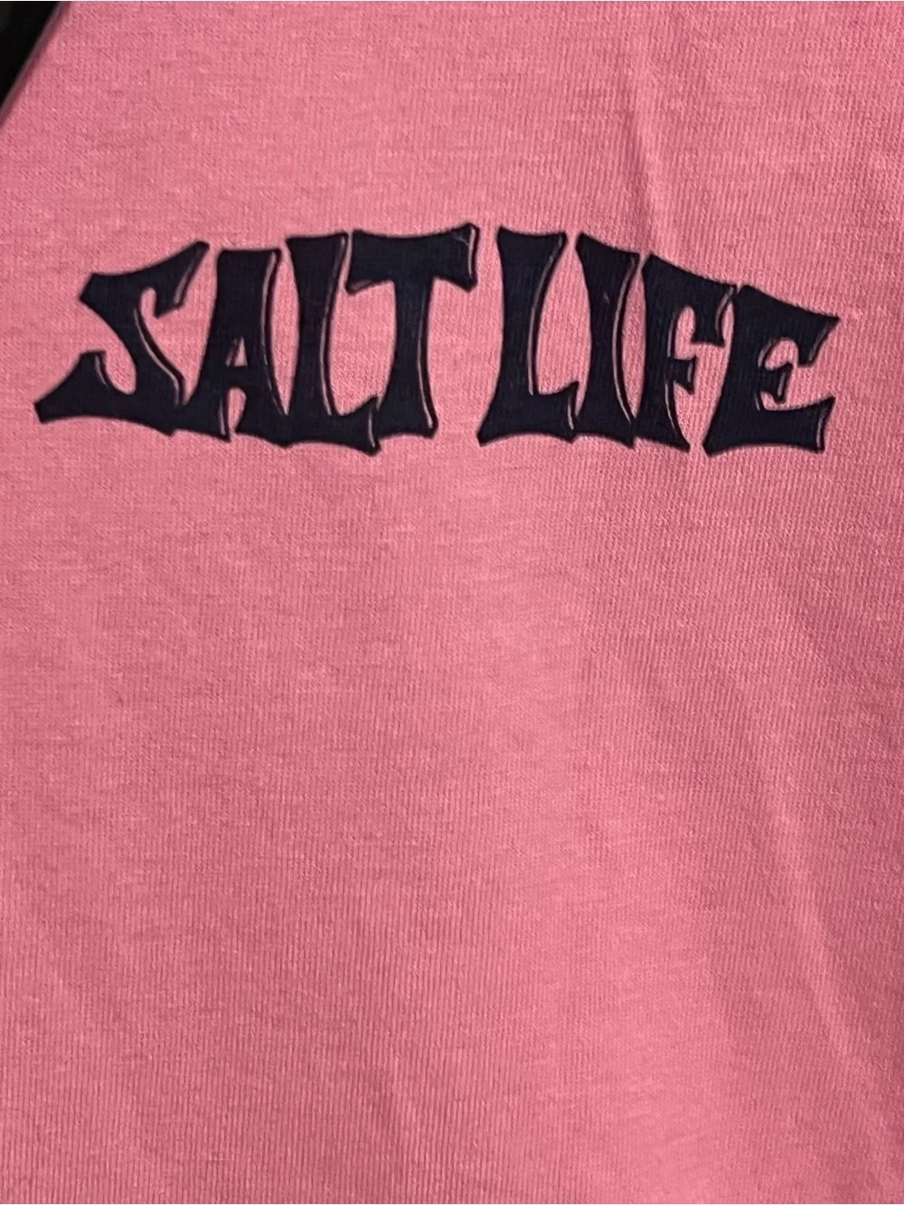 Salt Life Kids Pink Short Sleeve Crewneck Tee